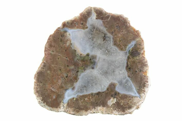 Polished Mexican Thunderegg Half #373358